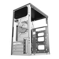 Châssis de bureau atx tour armoire micro verre ordinateur pc case mini-itx boîtier
