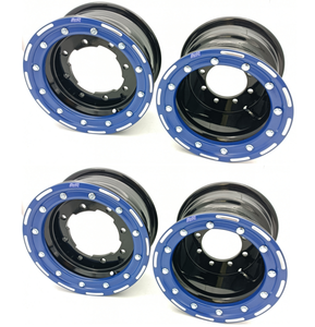 Llantas para Cuatrimoto 10x5 3+2 Delanteras y 9x8 3+5 Traseras Rines Beadlock para ATV YFZ450 <span class=keywords><strong>Raptor700</strong></span> Banshee LTZ400 - Product Image 1