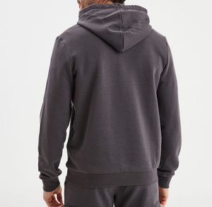 Sweat à capuche d'hiver premium vierge pour homme en tissu French Terry, personnalisable par broderie, disponible en grandes tailles, fabricant BD, coton - Product Image 5