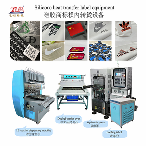 Máquina de transferencia de calor para logotipos en camisetas, máquina para hacer pegatinas de silicona, vulcanizadora de etiquetas de goma de tamaño pequeño para insignias de tela - Product Image 6