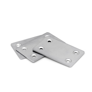 Supports d'angle droits en acier inoxydable de 1,3 mm d'épaisseur, connecteurs de meubles durables, supports d'étagères - Product Image 1