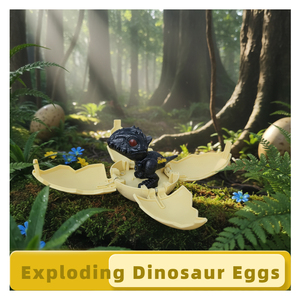 CTF Action Animal TPE Huevos de Pascua Coleccionables Divertidos Snap Squad Juguetes de Dinosaurios Sorpresa Huevos de Dinosaurio que Muerden el Dedo 12+ años - Product Image 4