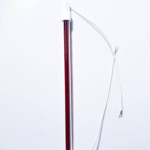 Último diseño Ruby onda corta 220V 1000W lámpara de <span class=keywords><strong>baño</strong></span> de calor infrarroja halógena de cuarzo de cerámica de doble capa - Product Image 1