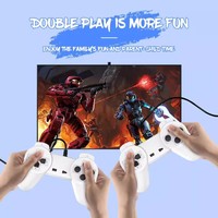 Station de jeu rétro classique GS5 Bit Smart Mini Game Station avec 300 jeux intégrés et manette filaire USB