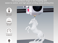 Filamen Printer 3D PETG Marmer 1.75mm 1kg ±0.03mm Toleransi Terukur Laser Ketangguhan Tinggi untuk Pencetakan FDM untuk Bagian Fungsional