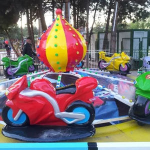 Nouvelle conception de jeux de carnaval de haute qualité manèges à sensations fortes autres produits de parc d'attractions en fibre de verre super voiture ennemi vente - Product Image 6