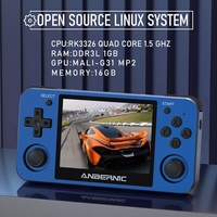 Console de jeu rétro Anbernic M RG351MP, écran IPS RK3326, coque en métal, RG280M, lecteur de jeu portable de poche, cadeau pour enfants