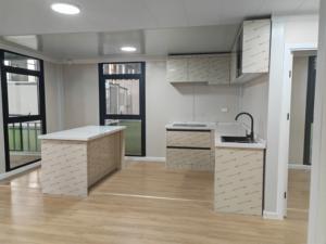 Casa Prefabricada, Cabaña Pequeña, Casa Contenedor Expandible para <span class=keywords><strong>Hotel</strong></span>, Maison Prefabrique 3 Habitaciones y Salón - Product Image 4