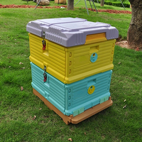 Prix de gros, ruche à abeilles Langstroth à 2 couches, 3 couches, boîte à abeilles en plastique