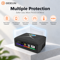 Catu Daya UPS DC Online 20800mah 60W 5V 9V 12V 24V Nobreak Daya Kontinu 6 Jam Mini UPS untuk Router Wifi