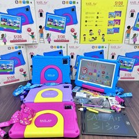 Tablet Pembelajaran Anak SAIL Air S130 10.1-inci Baru dengan AI, 5G/WiFi/2 SIM, Prosesor Android MTK 1.5GHz