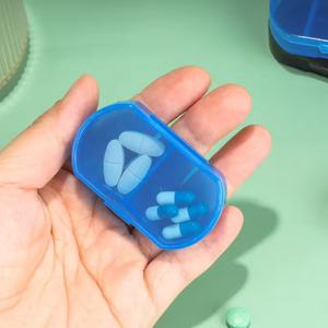 Icen B112 Eco-Friendly Portable 7 Compartiment PP Plastique À La Mode Mini Pull-Out Utilisation Extérieure Sangle Pilule Organisateur De Stockage - Product Image 1