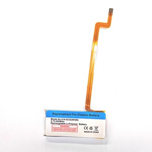 แบตเตอรี่ลิเธียมขายส่งสำหรับ <span class=keywords><strong>Apple</strong></span> <span class=keywords><strong>iPod</strong></span> <span class=keywords><strong>Classic</strong></span> รุ่นที่ 6 และ 7 ความจุ 30GB 80GB 160GB รุ่น 616-0232 สำหรับโทรศัพท์มือถือ มีสินค้าในสต็อก - Product Image 4