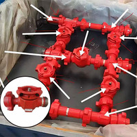Vanne à bouchon API 6A pour champ pétrolier à faible couple 2''-4'' 6000-20000 psi en acier forgé, manuelle, haute pression, connexion par soudage/filetage