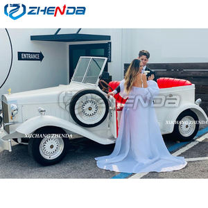 Coche clásico superventas estándar americano Retro clásico/placas de número registrables legales de carretera carros de Golf de coche vintage a la venta - Product Image 3