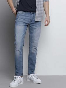 Jeans pour hommes, coupe slim, extensible, denim confortable, pour tous les jours, décontracté, travail, voyage, extérieur et style de rue - Product Image 5