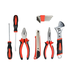 Juego de <span class=keywords><strong>Herramientas</strong></span> Manuales Multiusos de Acero Inoxidable de <span class=keywords><strong>108</strong></span> <span class=keywords><strong>Piezas</strong></span> para el Hogar, con Pulverizador, Estuche Rígido de Plástico Personalizable OEM - Product Image 1