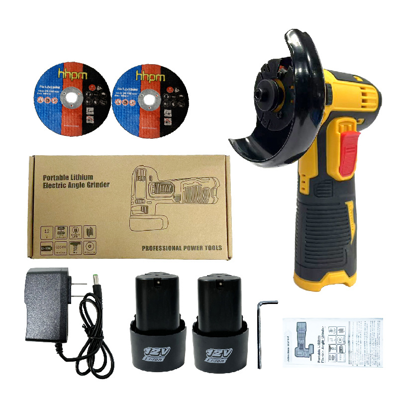 Machine nue jaune + batterie * 2 + chargeur