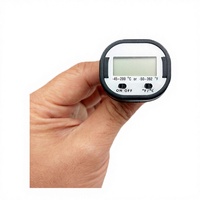 Termometer Digital Nirkabel untuk Makanan dengan Layar LCD, Probe Baja Tahan Karat, dan Pembacaan Instan untuk Penggunaan di Dapur