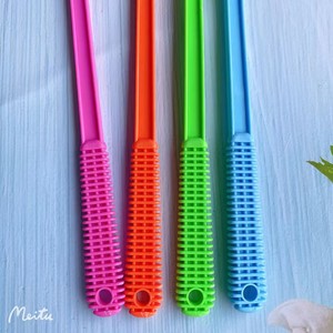 ไม้ตีแมลงวันพลาสติกขนาดใหญ่พร้อมด้ามจับยาว ทนทาน ใช้กำจัดยุง เครื่องมือทำความสะอาดบ้าน - Product Image 3