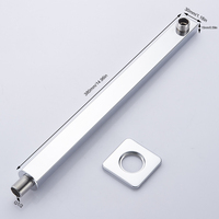 Pommeau de douche carré effet pluie 8" 10" 12" ultra-mince avec bras de douche |   OEM et ODM pris en charge pour les projets de vente en gros
