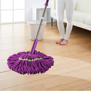 Bán buôn giá rẻ của ma thuật sợi nhỏ màu tím quay vắt Xoắn lau dễ dàng để làm sạch sàn - Product Image 4