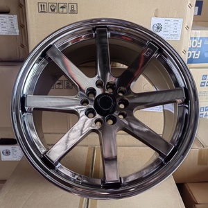 Jantes de voiture en alliage noir/chrome 17X9 17 pouces pour Prius Ford Fiesta Mazda 6 Dodge Durango 1994 Camaro <span class=keywords><strong>Iroc</strong></span> - Product Image 2