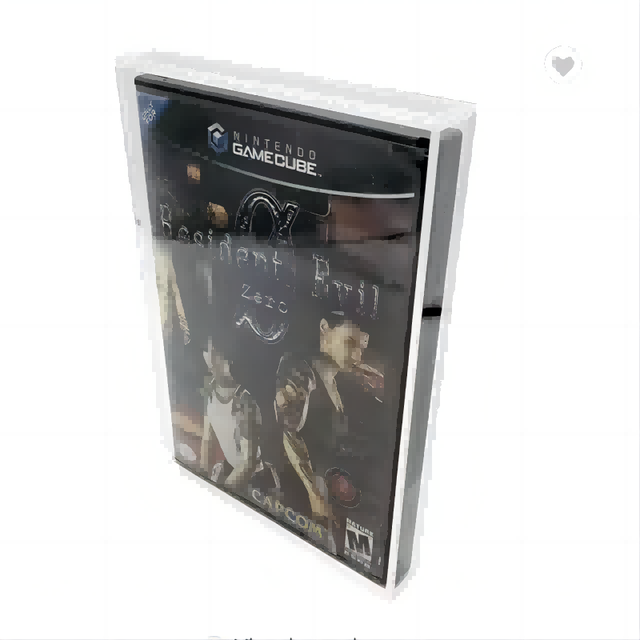 Jihong Custom UV Protect Nintendo GameCube DVD XBOX Wii PS2 ATARI JAGUAR Video Game Box Hard Acrylic Protector Display Case