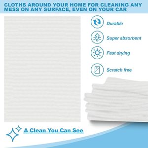 Rollos de Papel de Cocina Desechables Ecológicos de 1 Capa y 120g, Súper Absorbentes de Agua y Aceite, de Pulpa de Madera + PP, Última Tendencia en Ventas - Product Image 2