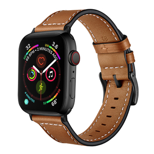Cintura bracciale classico di lusso per orologio <span class=keywords><strong>Apple</strong></span> 42mm 38mm cinturino in vera pelle per cinturino IWatch 44mm 40mm - Product Image 4