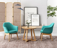 Chaise de réception d'hôtel confortable et moderne haut de gamme ensemble de chaises de table de café à vendre