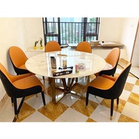 Grosir disesuaikan meja makan dan kursi ruang tamu tempat duduk meja makan Set untuk restoran kantin Hall