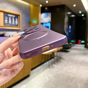 Funda magnética galvanizada para Huawei P60 <span class=keywords><strong>P50</strong></span> P40 Pro Mate60 50 40 30 20 funda de película de lente de carga inalámbrica pura 70 para <span class=keywords><strong>honor</strong></span> - Product Image 4