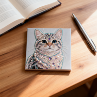 Peinture de perles animales de dessin animé moderne DIY (Peinture diamant 5D avec cadre, décoration murale faite à la main)