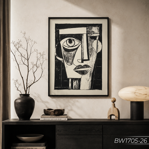 Peinture murale abstraite de luxe en verre trempé, décoration intérieure moderne, fabricant OEM ODM, vente en gros au Vietnam - Product Image 6