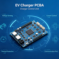 Carte PCBA de chargeur EV personnalisée avec protection contre les surtensions et les surintensités, assemblage de circuits imprimés pour station de charge EV domestique