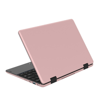 Ordinateur portable Win10/11 Pliable 360 Degrés 11 Pouces Tactile Yoga Blanc Ips Écran 1080P Reconnaissance Faciale 8 Go + 256 Go Hd Caméra
