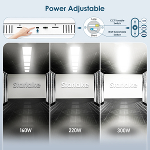 Haute qualité 160W linéaire <span class=keywords><strong>LED</strong></span> haute baie lumière avec capteur de mouvement corps en aluminium 5000K éclairage d'entrepôt pour les usines - Product Image 3