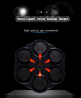 Nouvelle Machine de Boxe Murale Intelligente Bluetooth pour Exercice en Intérieur, Soulagement de la Pression, avec Musique et Cible Murale