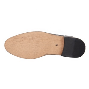 Oxford-chaussures de travail pour hommes, en cuir véritable, avec points délicates, dentelle noire, personnalisées, finition exquise, 2019 - Product Image 6