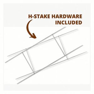 Décoration de remise de diplôme personnalisée multicolore, confettis, panneau de jardin 2025 avec piquets - Product Image 4