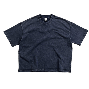 Ropa Urbana Informal Personalizada, Tejida, 100% Algodón, 275 g/m², Corte Cuadrado, Holgada, Ecológica, Transpirable, de Alta Calidad, Estilo Vintage - Product Image 2