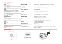 Projecteur LED d'extérieur pour escalier 3W, design linéaire à déflecteur, finition en acier inoxydable, étanche IP67, encastré, avec garantie de 5 ans