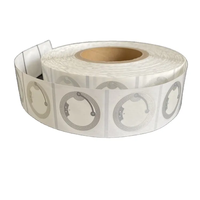 Round Dia NFC Tag HF 13,56 MHz Sticker para Asset Management NFC RFID Tag
