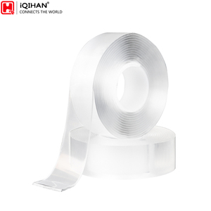 Ruban adhésif nano transparent lavable réutilisable double face, bandes adhésives transparentes pour montage d'images, ruban nano - Product Image 5