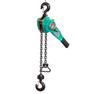 Hand Lifting Machine 1ton 1.5 Ton 3 Ton Double Brake System 0.75 Ton Ratchet Lever Chain Hoist