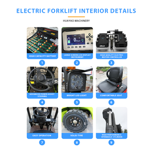 Ce/iso כבד מלגזות <span class=keywords><strong>2</strong></span> טון עופרת חומצה טון מלגזה קטן מחוץ לכביש מלגזה למכירה - Product Image 6