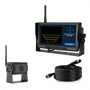 Caméra de recul sans fil professionnelle STWEI WX4 7 pouces pour camion, avec DVR et avertisseur d'angle mort BSD, résolution 1080P, garantie 2 ans - Product Image 1