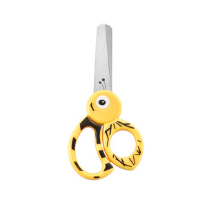Bee Shaped Children Scissors Stainless Steel Straight Blade 11.7cm For Paper Cutting Art Student Use - Product Image 5