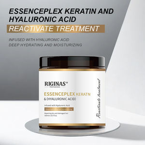 ริจินาส ไพรเวท เลเบล เอสเซนส์เพล็กซ์ เคราติน แอนด์ ไฮยาลูโรนิก แอซิด รีแอคทีเวท แฮร์ ทรีทเม้นท์ บำรุงเส้นผม ฟื้นฟูผมเสีย - Product Image 3